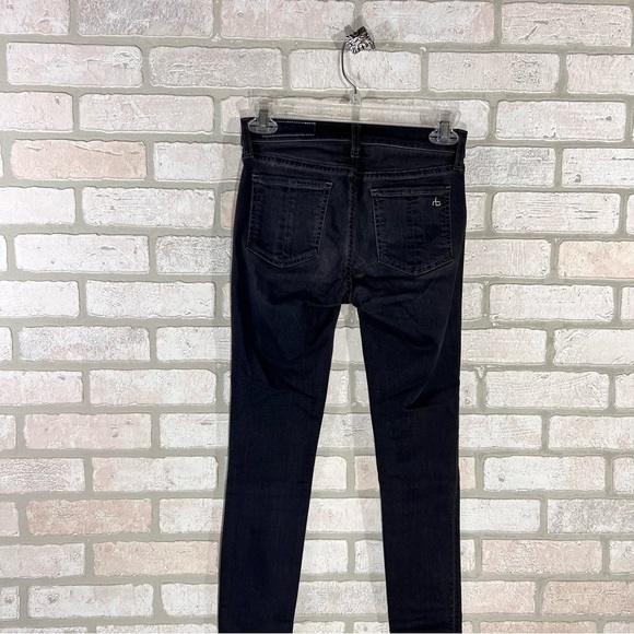 Rag & bone Legging in Premier Charcoal Gray Wash Size 25 - Picture 7 of 12